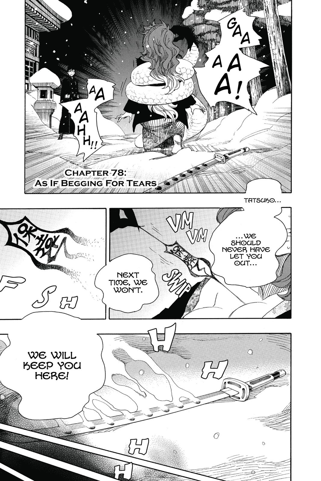 Read Blue Exorcist EN Manga Online