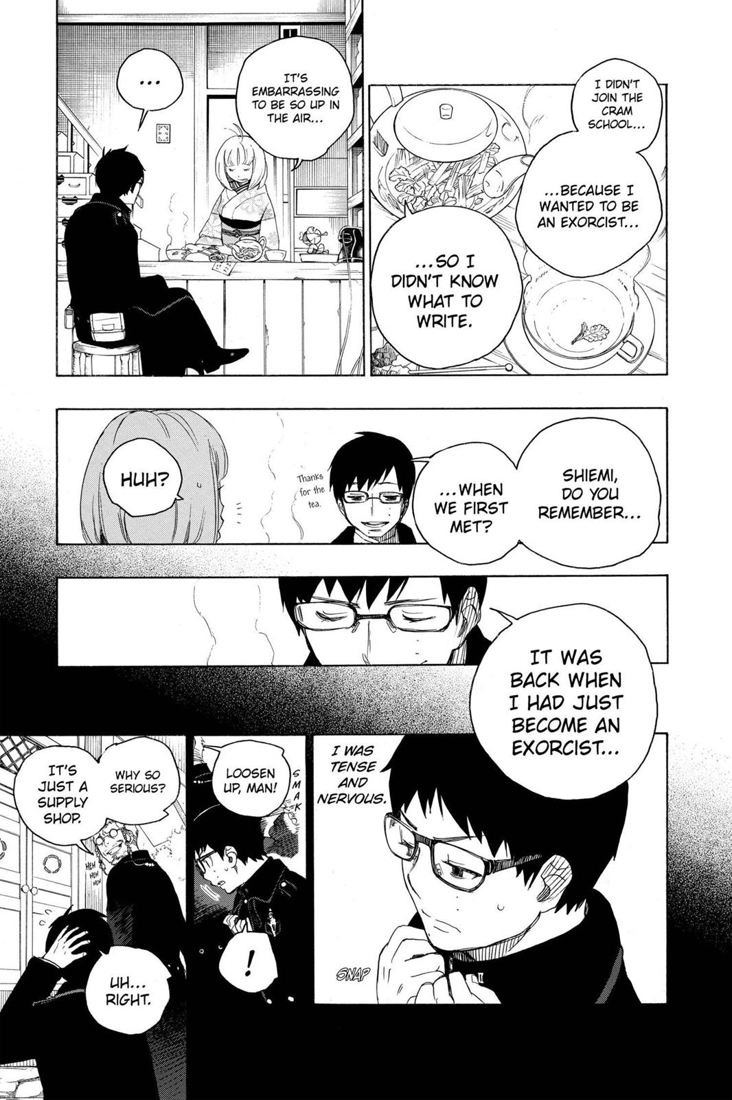 Read Blue Exorcist EN Manga Online