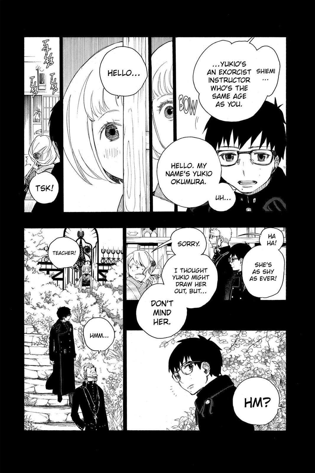 Read Blue Exorcist EN Manga Online