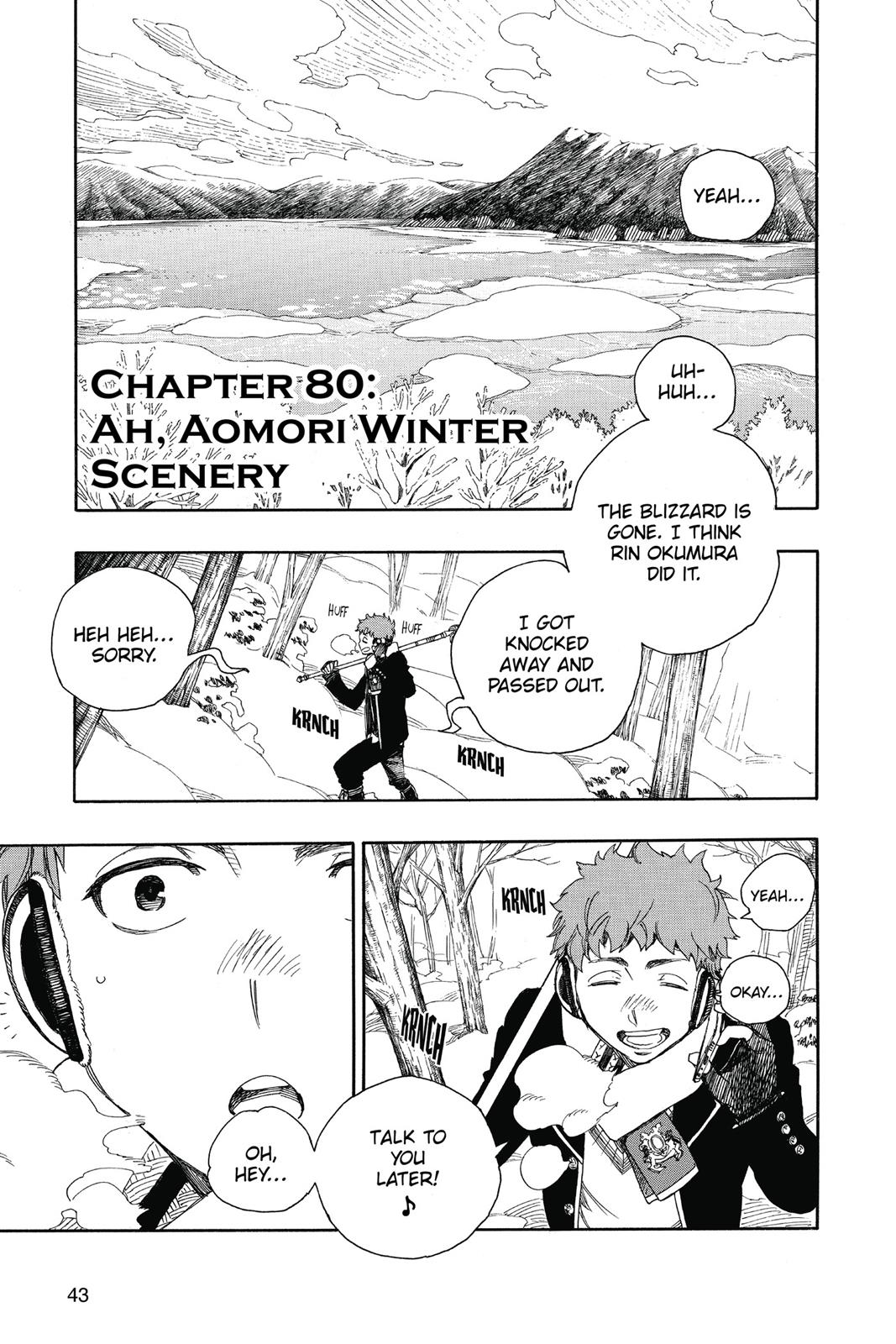 Read Blue Exorcist EN Manga Online