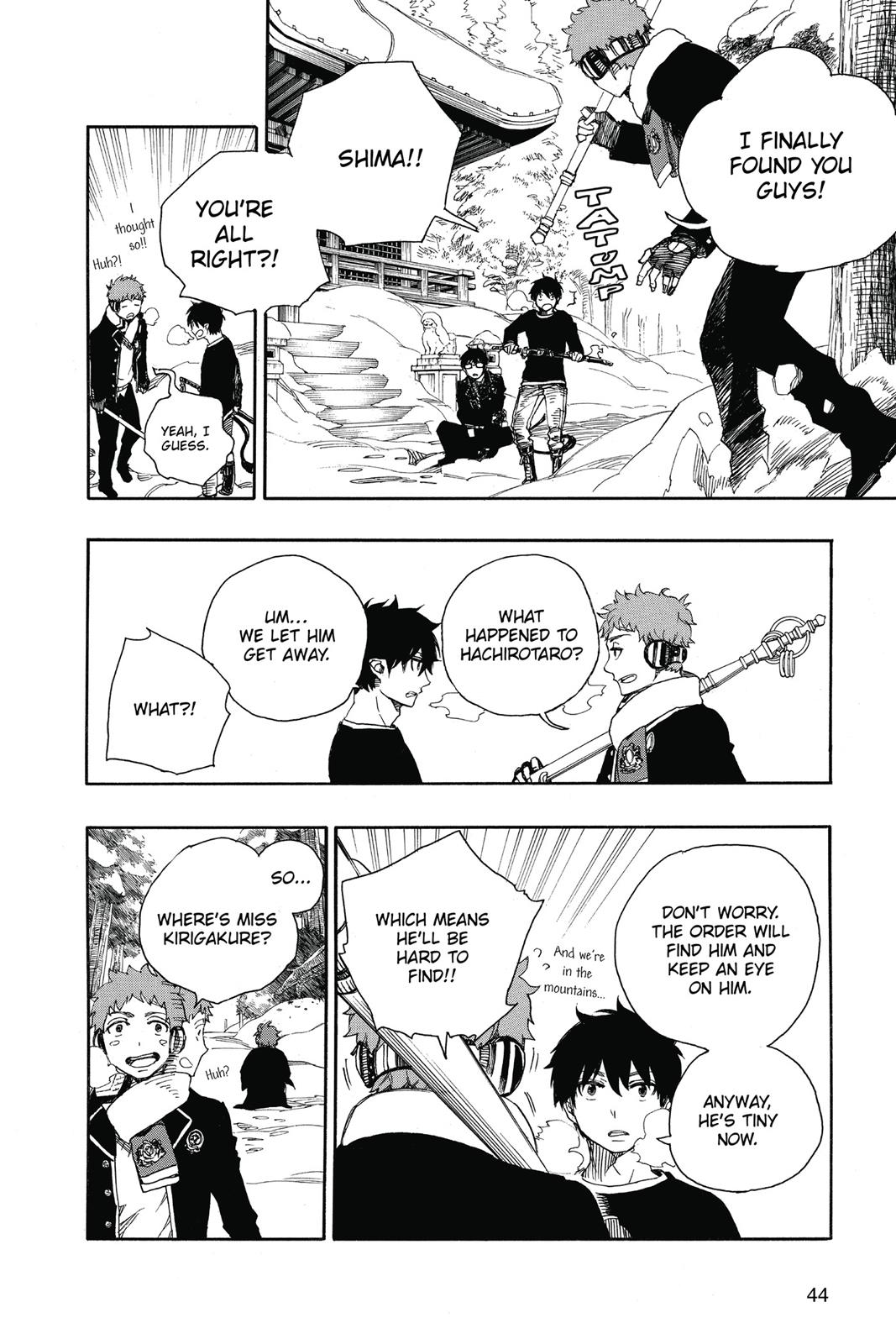 Read Blue Exorcist EN Manga Online