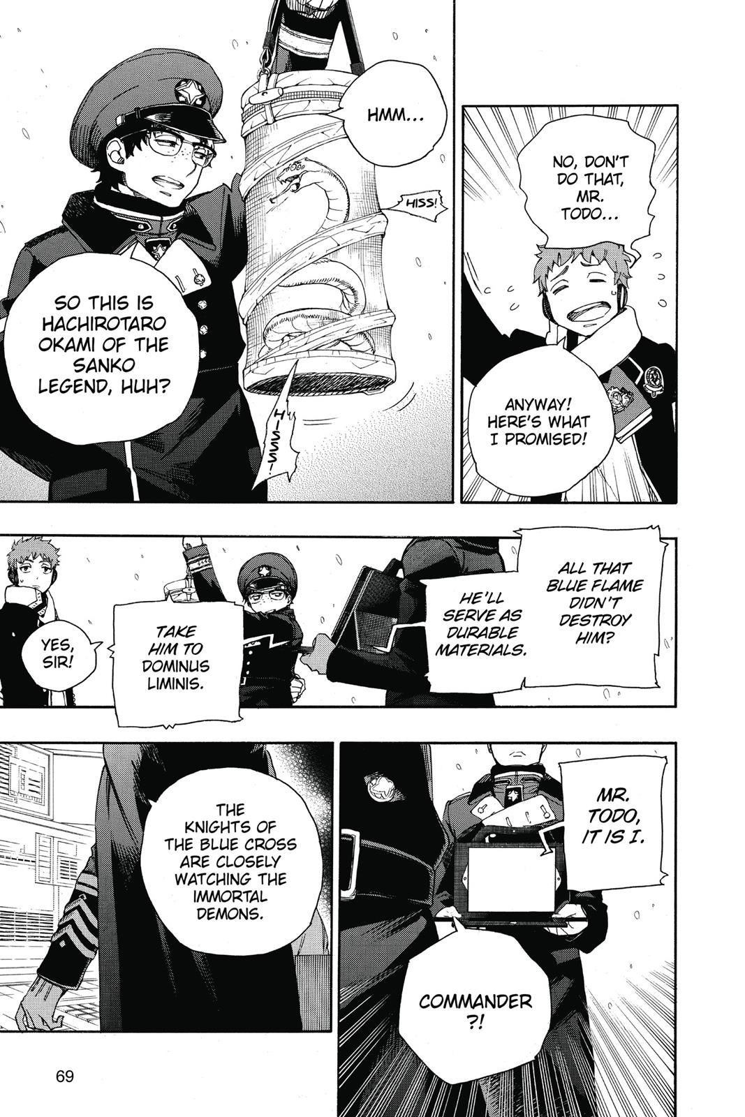 Read Blue Exorcist EN Manga Online