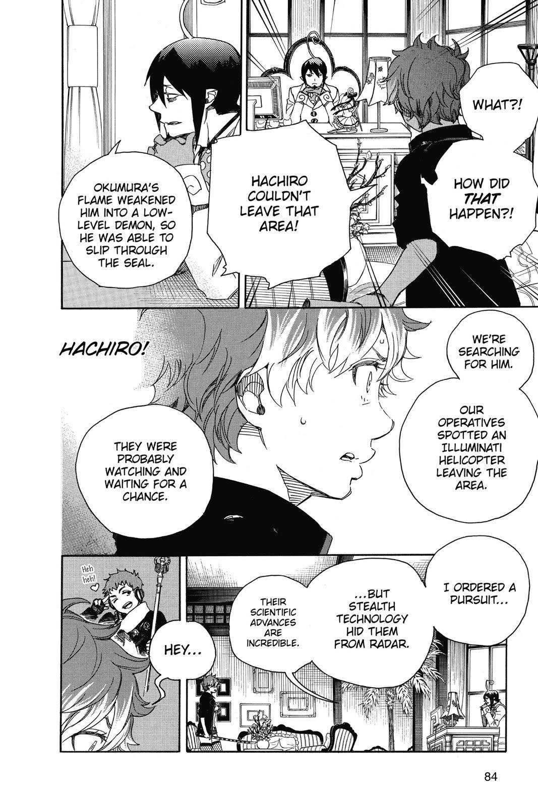 Read Blue Exorcist EN Manga Online