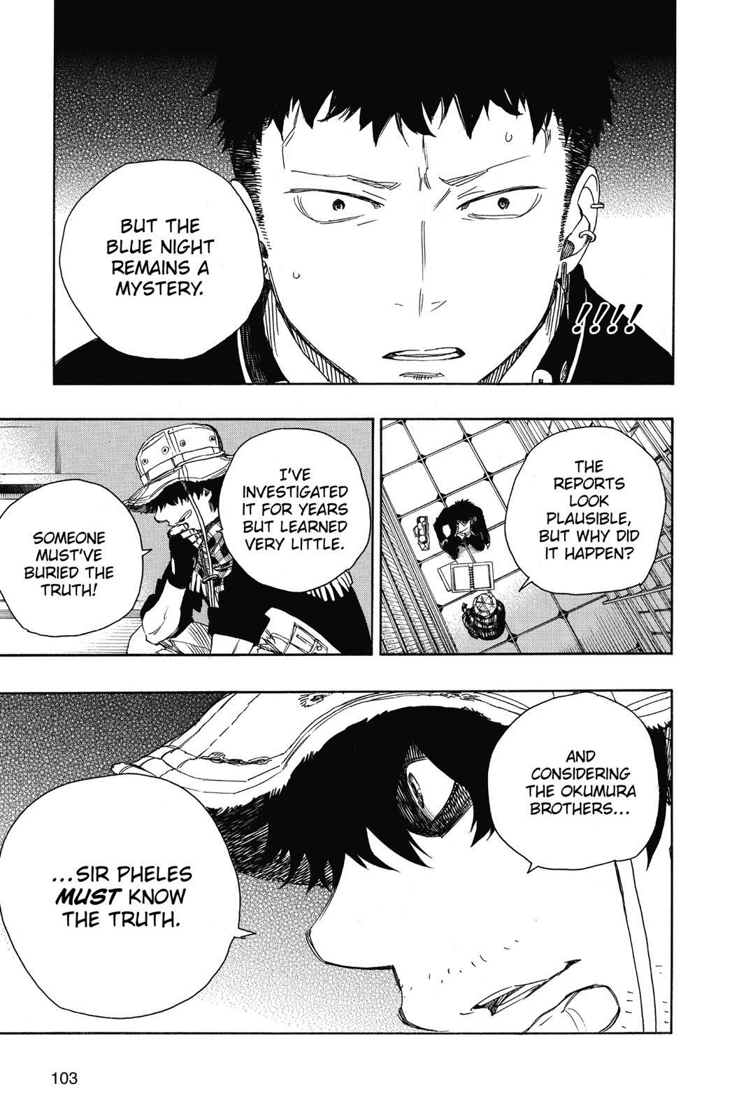 Read Blue Exorcist EN Manga Online