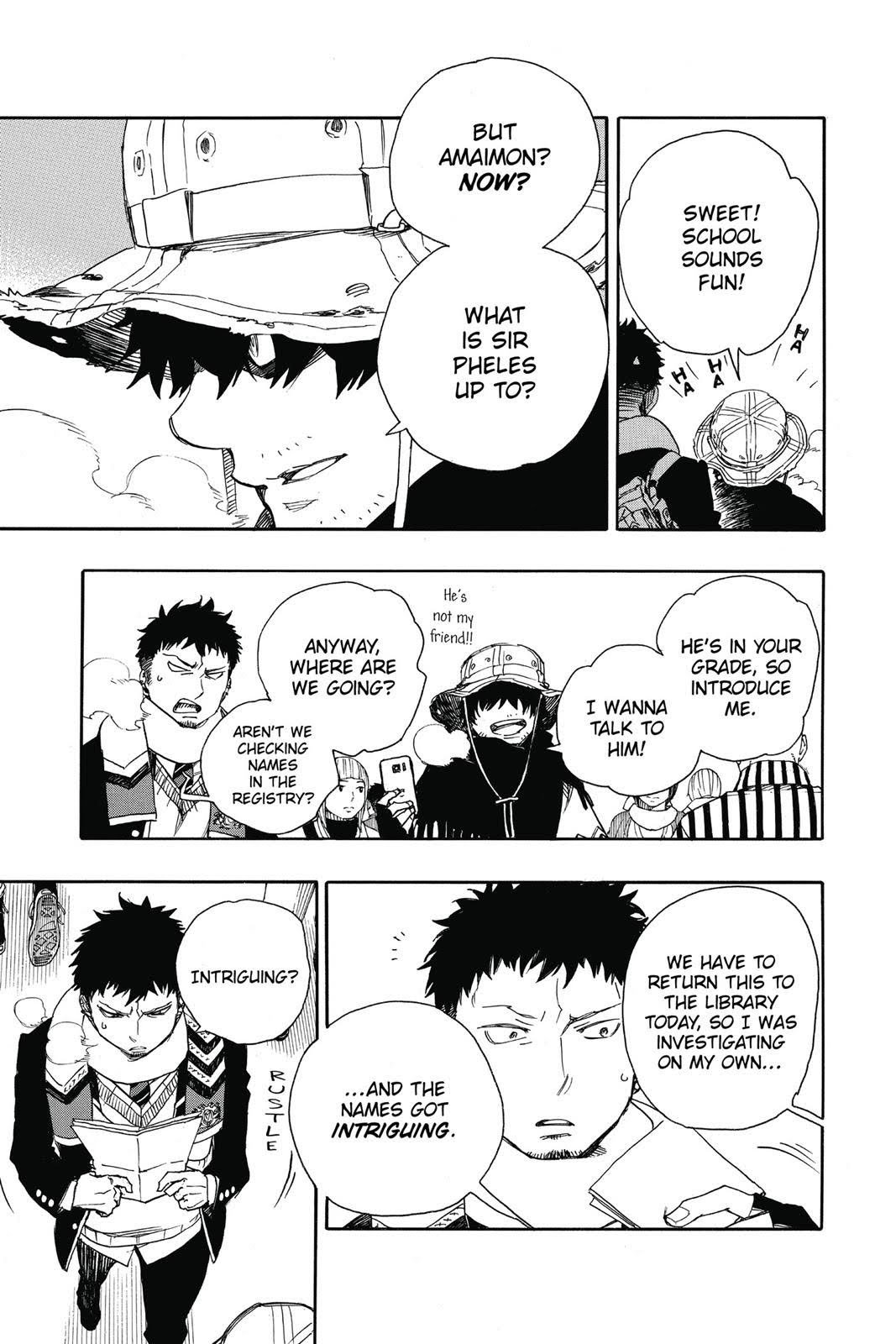 Read Blue Exorcist EN Manga Online