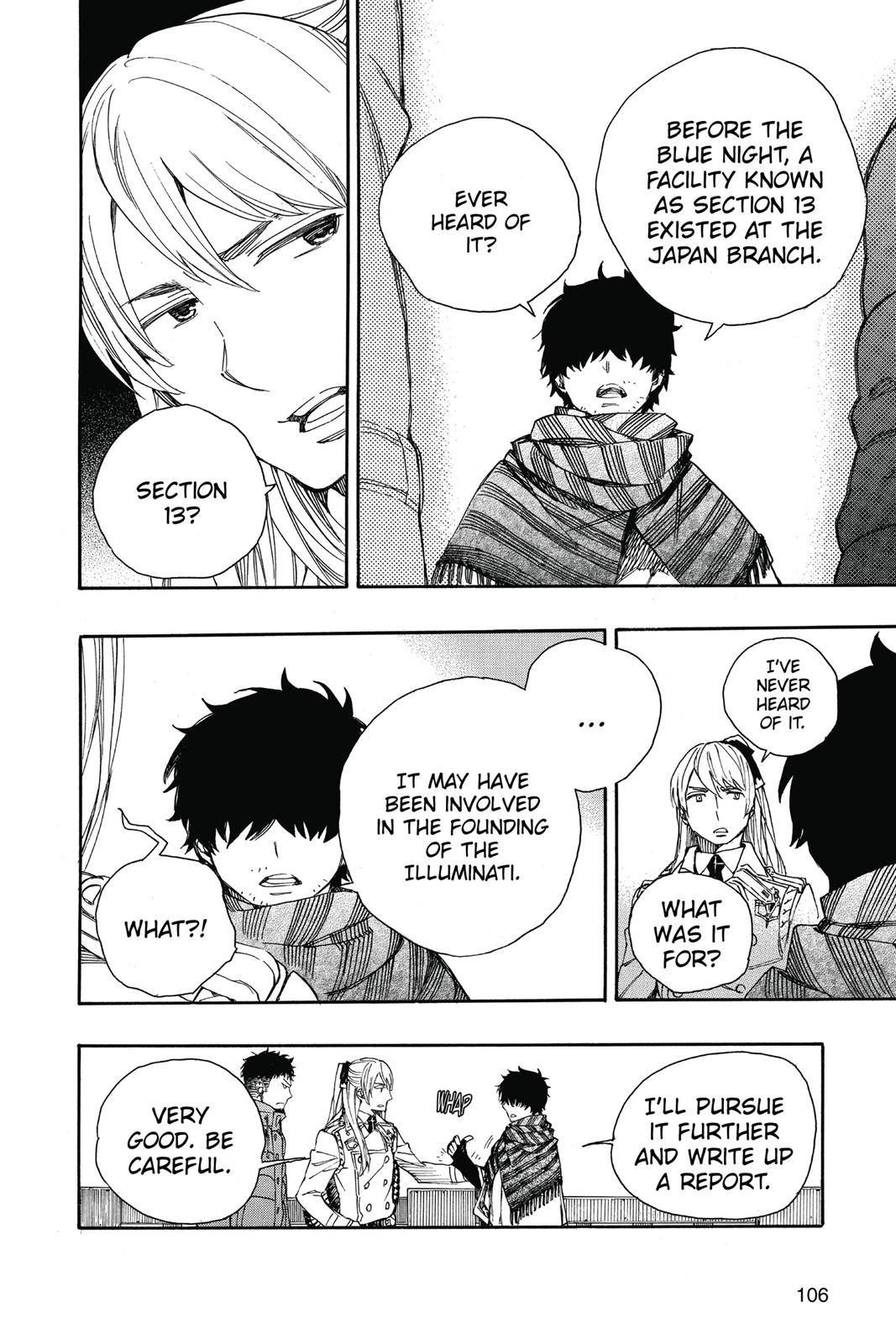 Read Blue Exorcist EN Manga Online