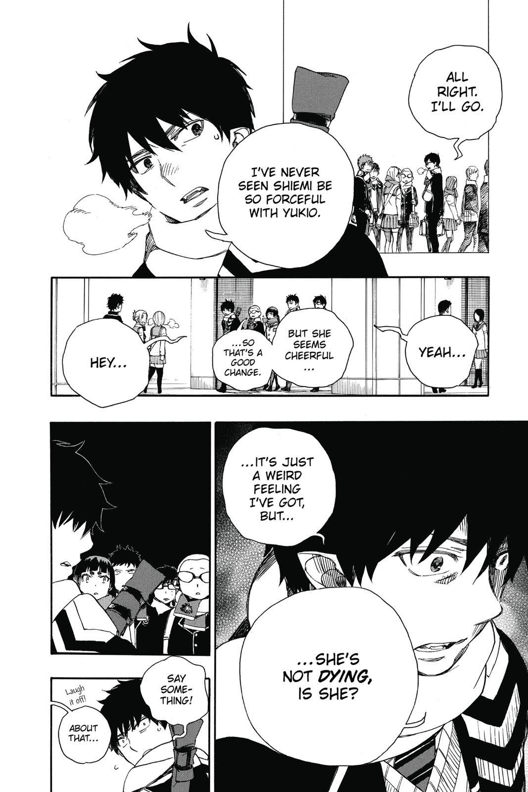 Read Blue Exorcist EN Manga Online