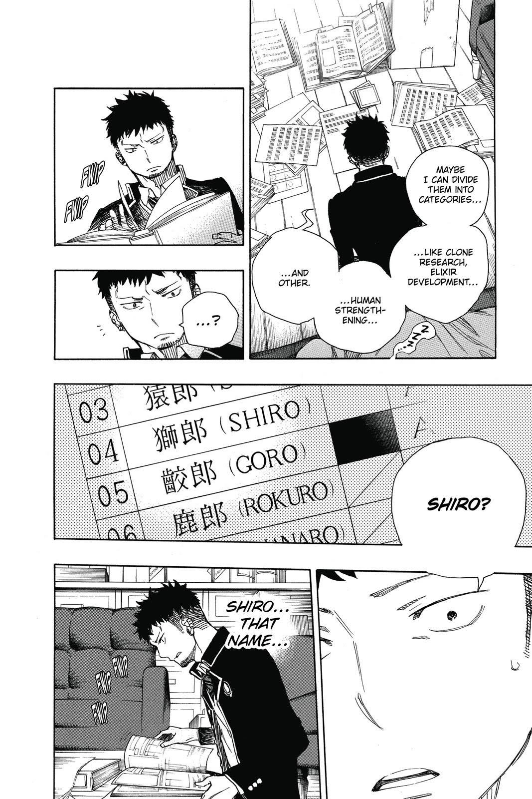 Read Blue Exorcist EN Manga Online