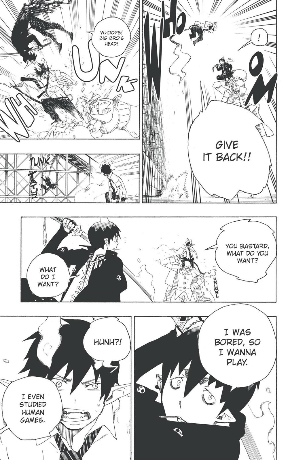 Read Blue Exorcist EN Manga Online