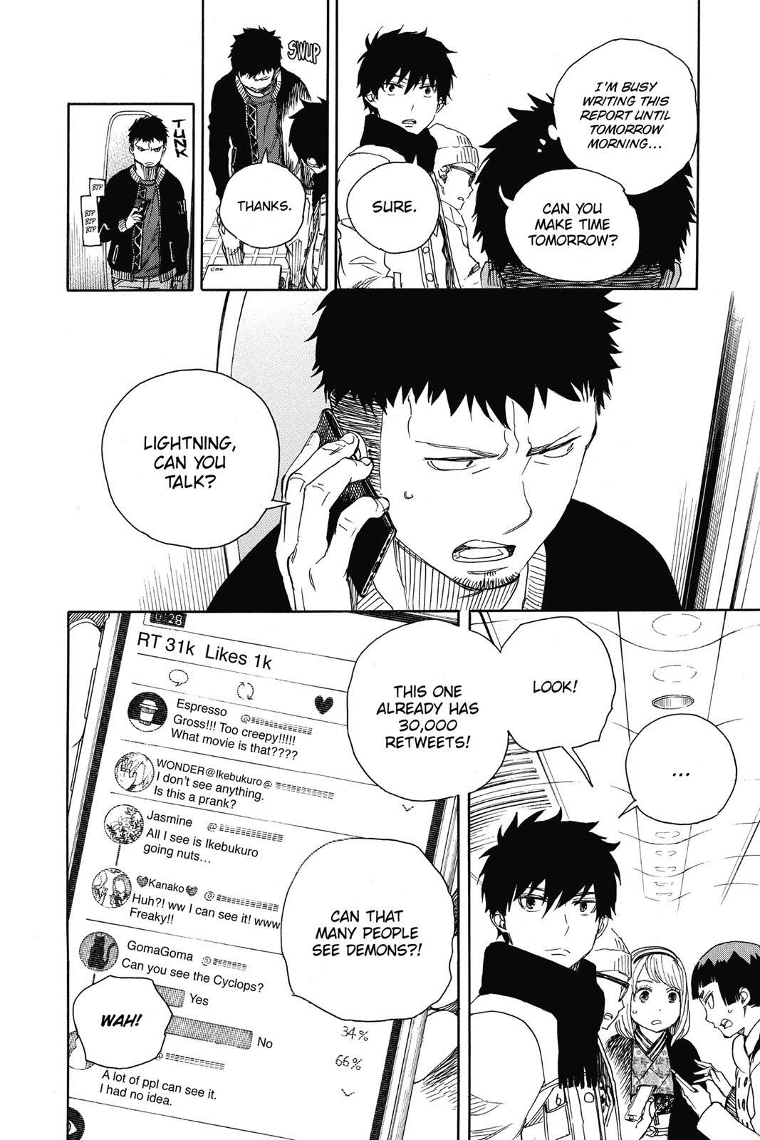 Read Blue Exorcist EN Manga Online