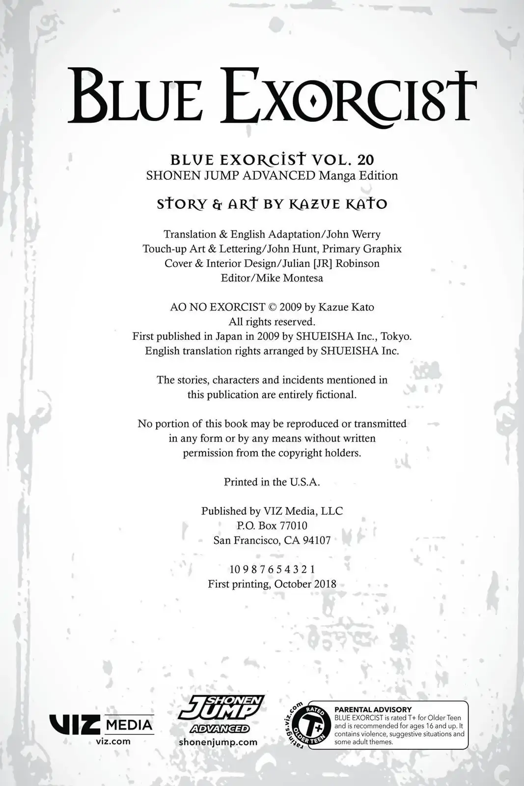 Read Blue Exorcist EN Manga Online