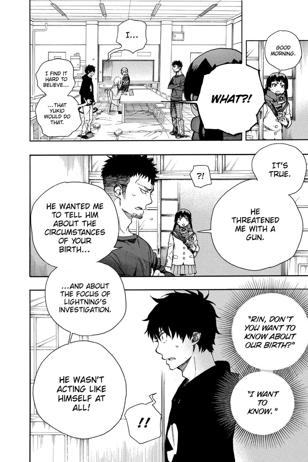 Read Blue Exorcist EN Manga Online