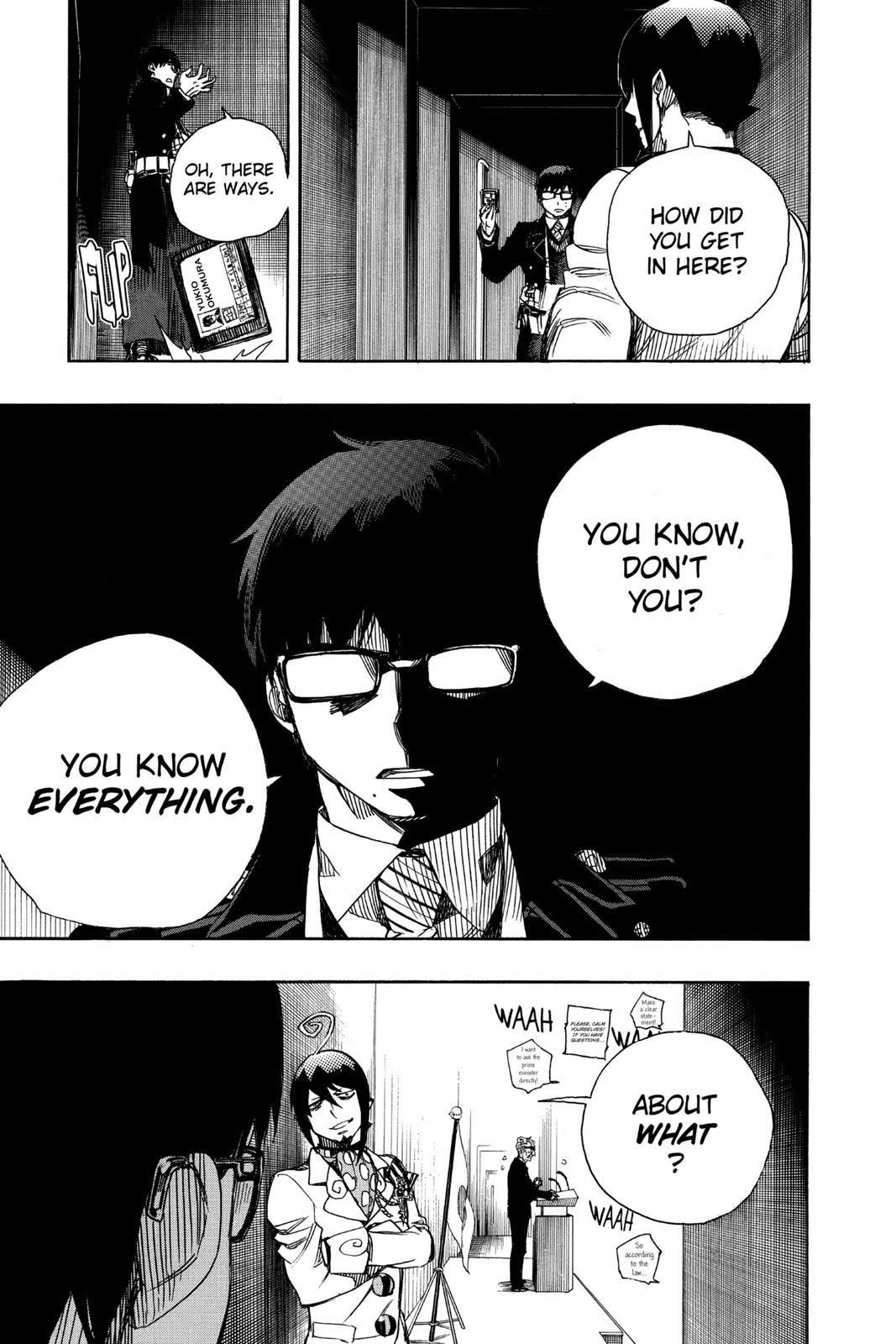 Read Blue Exorcist EN Manga Online