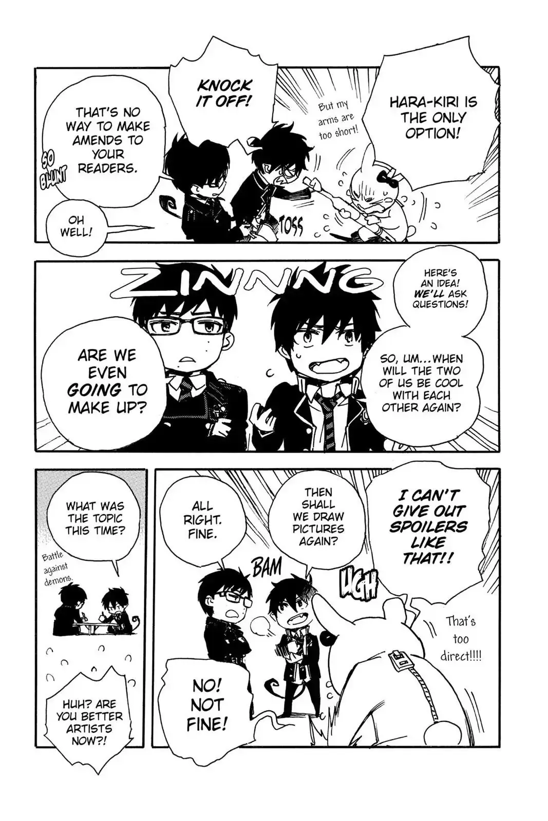 Read Blue Exorcist EN Manga Online