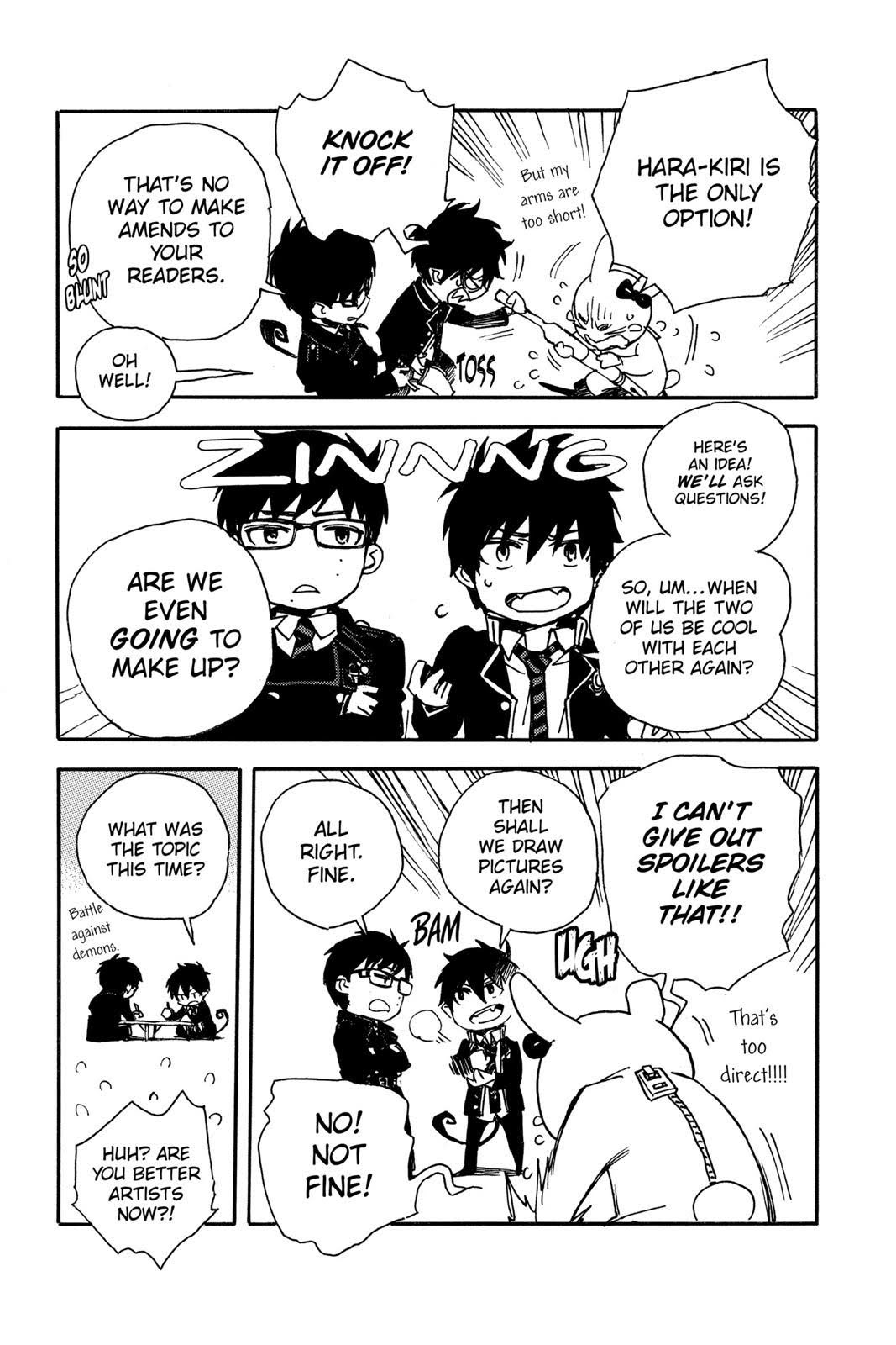 Read Blue Exorcist EN Manga Online