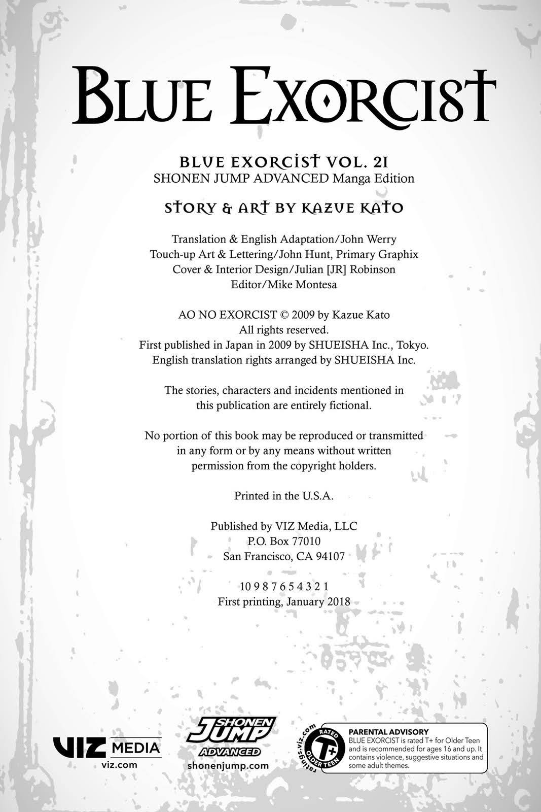 Read Blue Exorcist EN Manga Online