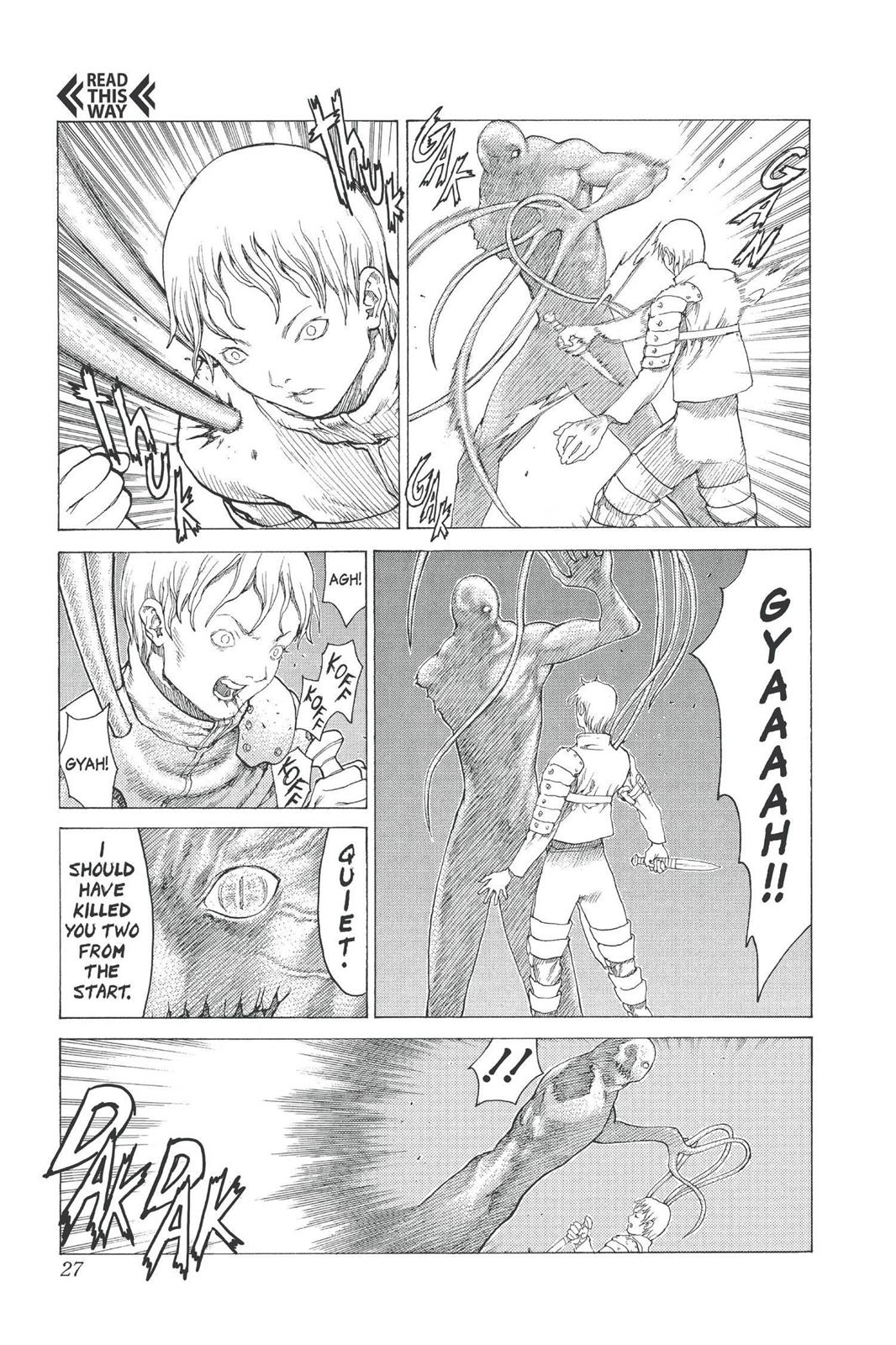 Read Claymore EN Manga Online