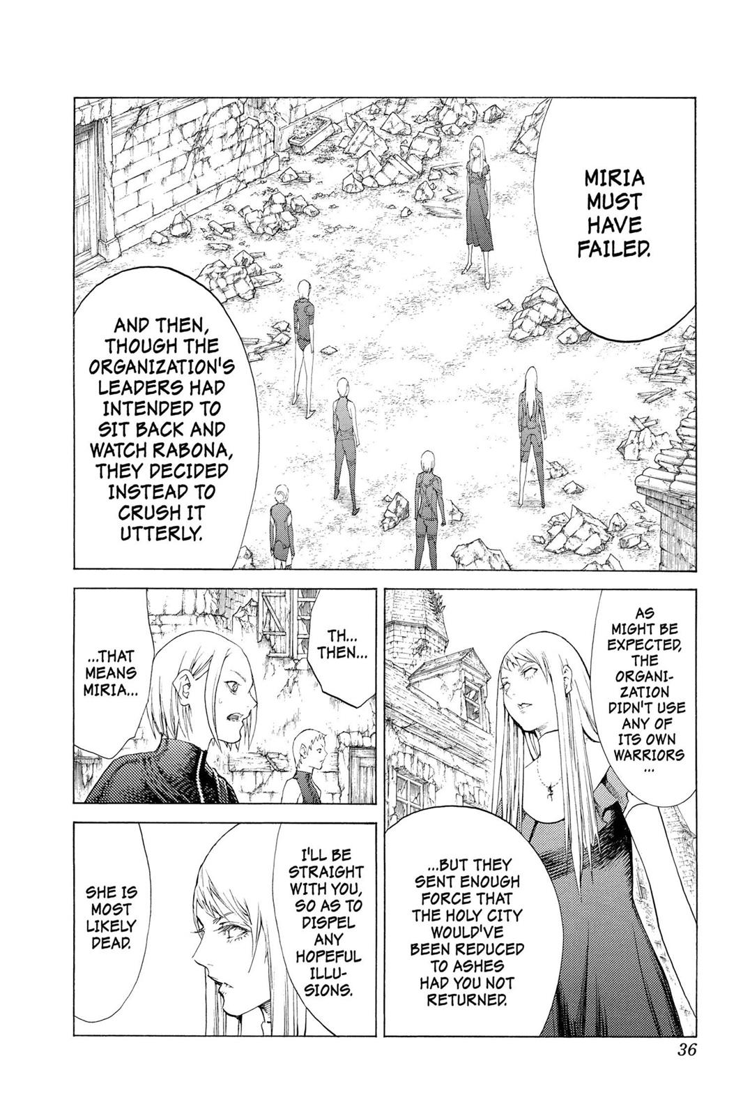 Read Claymore EN Manga Online