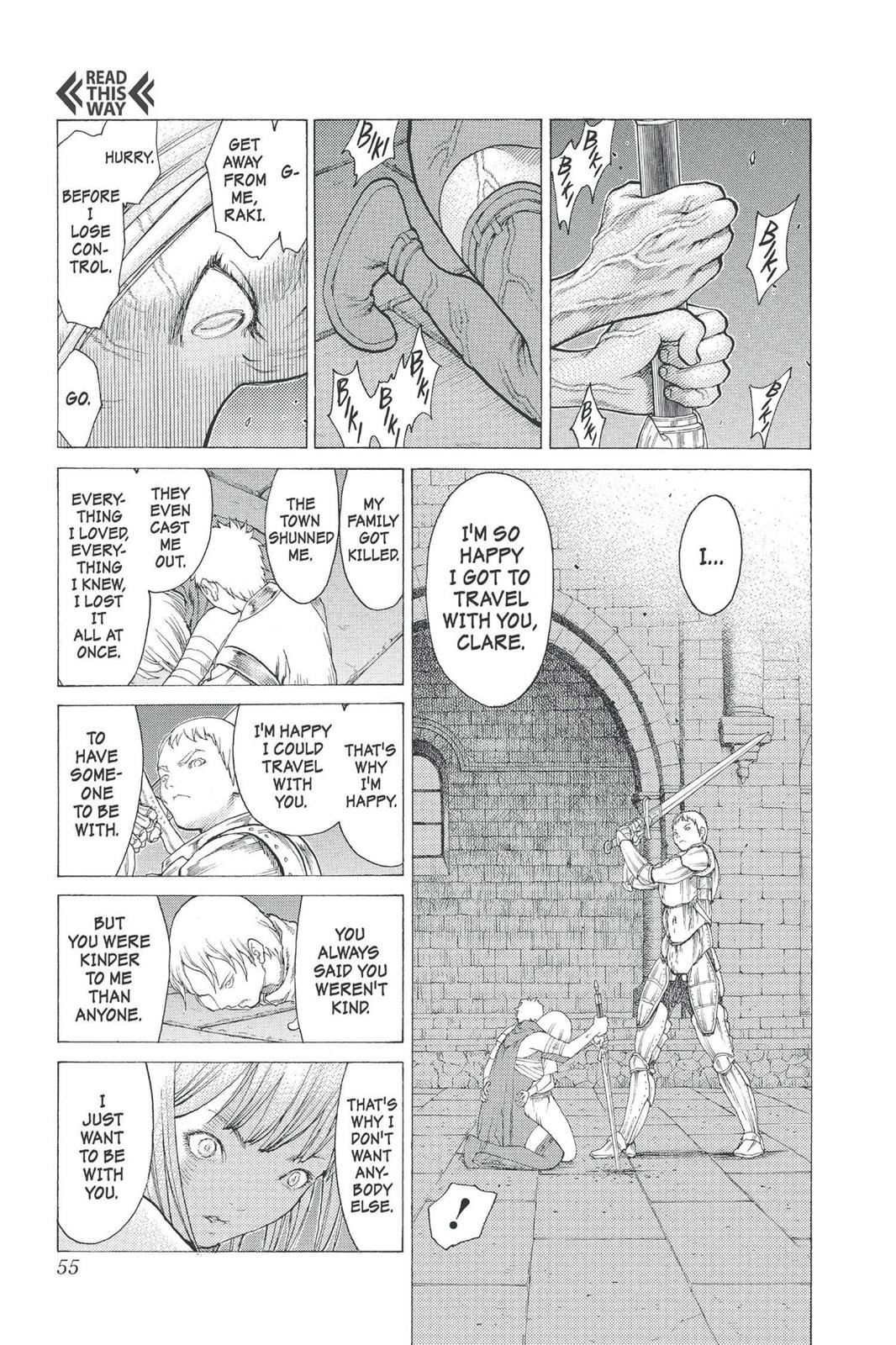 Read Claymore EN Manga Online