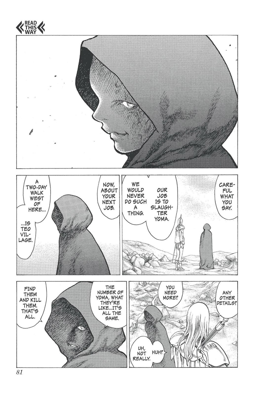 Read Claymore EN Manga Online