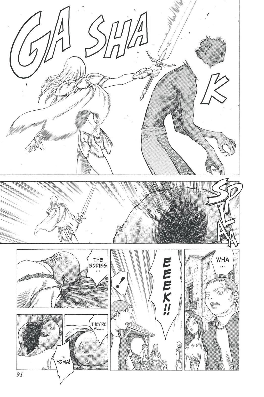 Read Claymore EN Manga Online