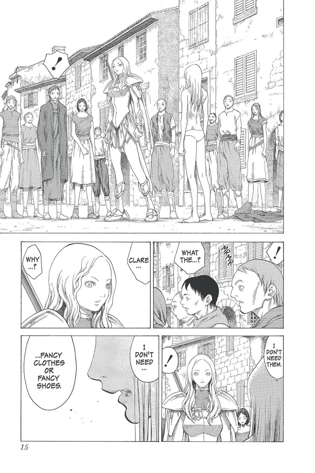 Read Claymore EN Manga Online