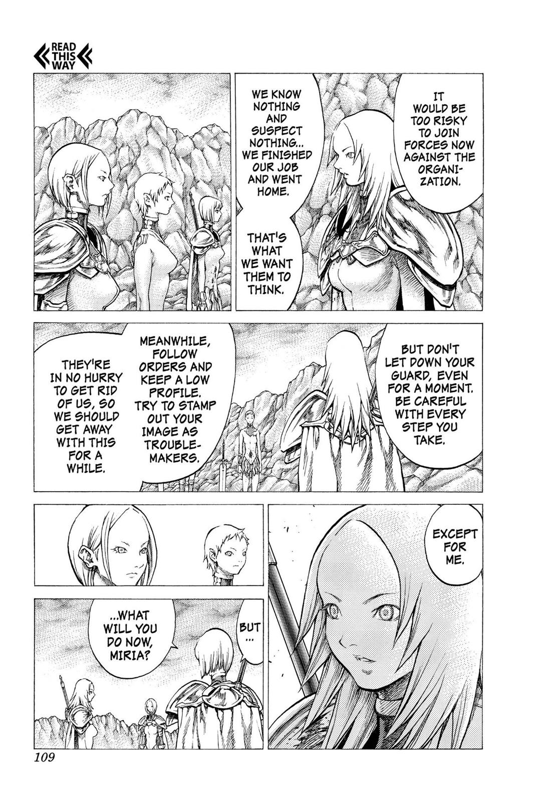 Read Claymore EN Manga Online