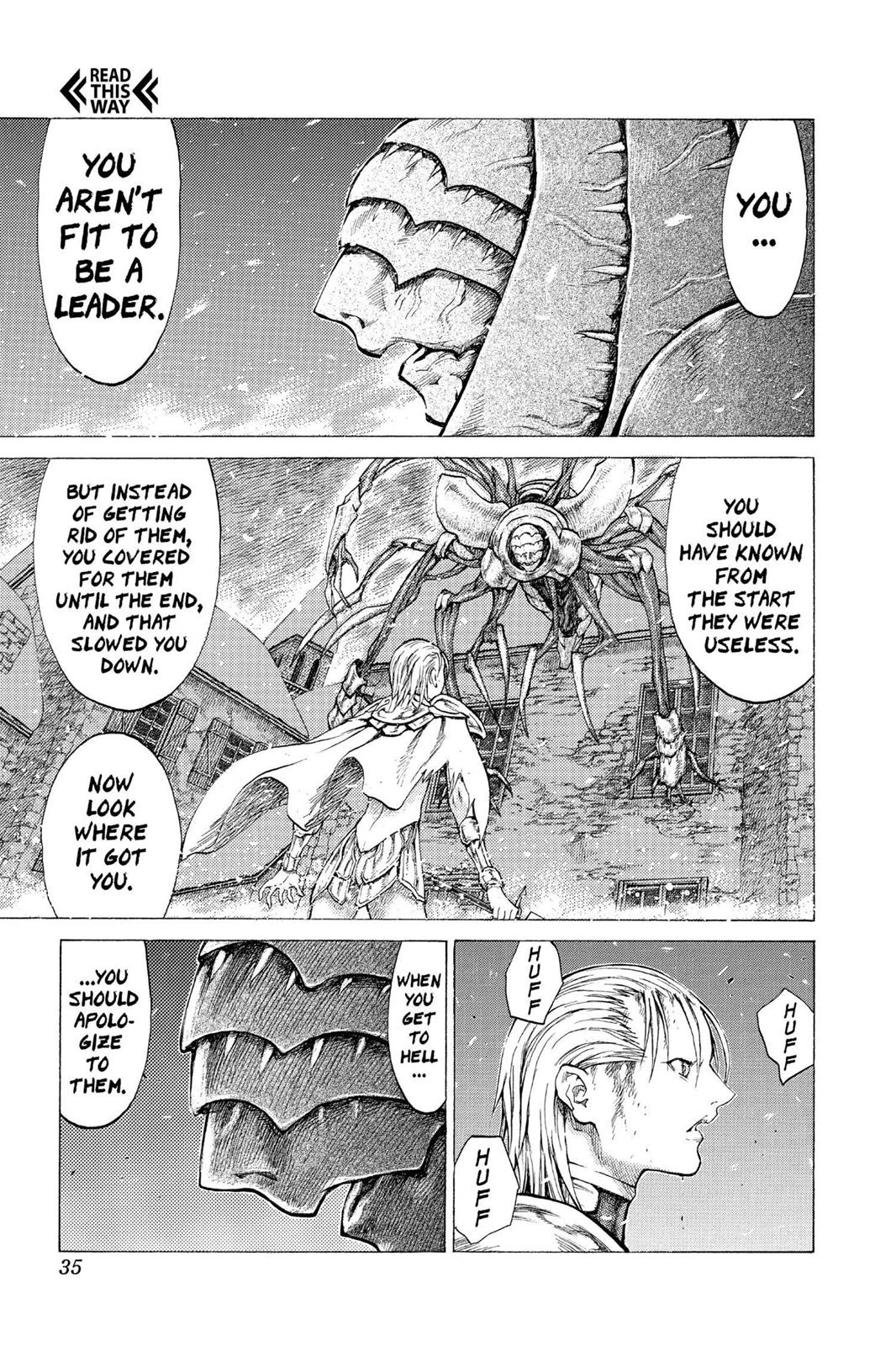 Read Claymore EN Manga Online