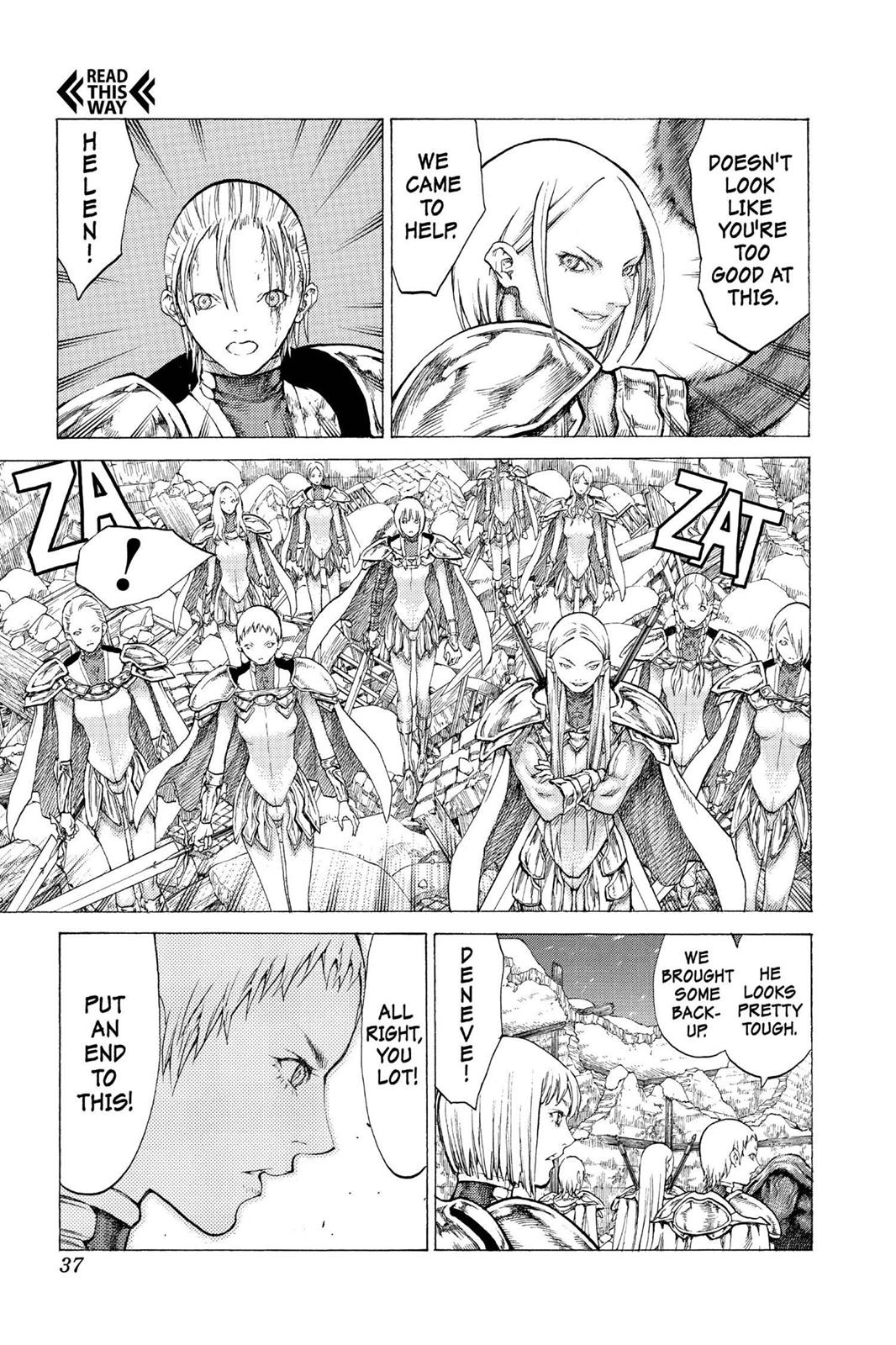 Read Claymore EN Manga Online