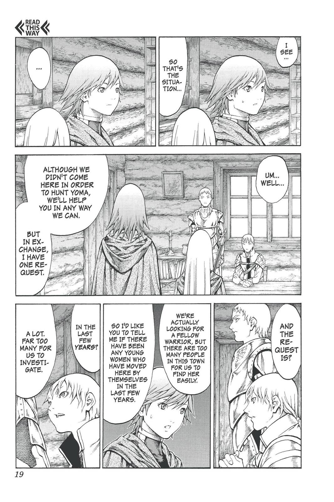 Read Claymore EN Manga Online