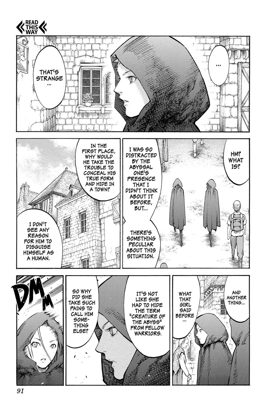 Read Claymore EN Manga Online