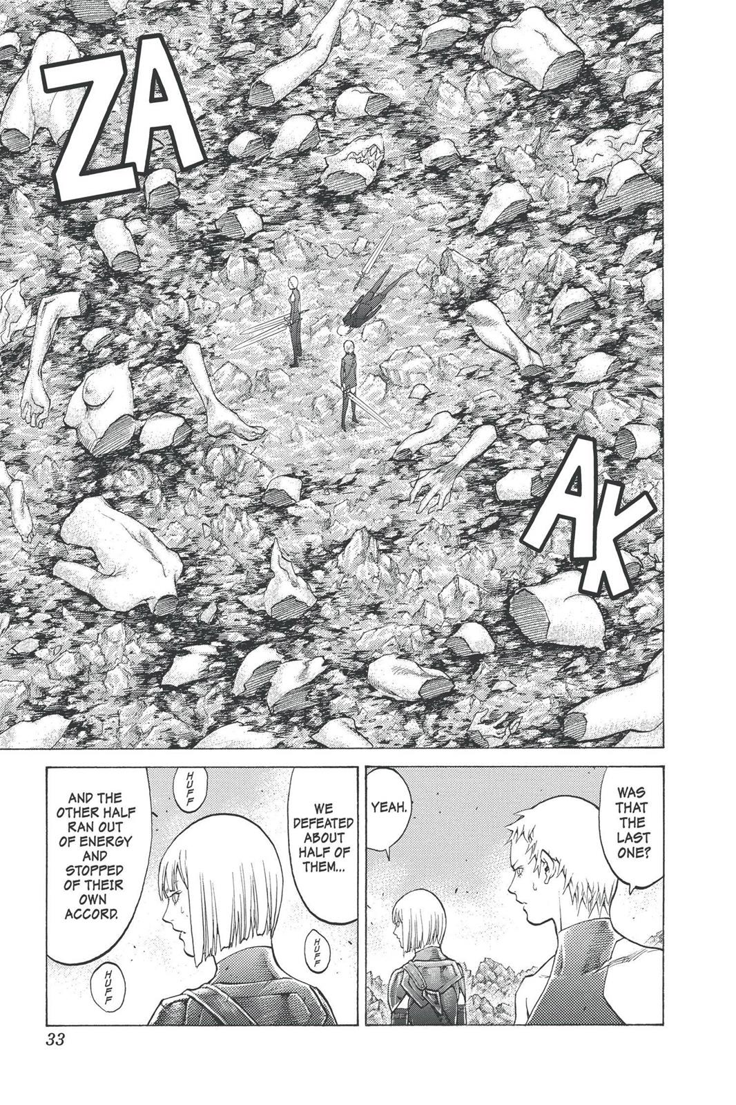Read Claymore EN Manga Online