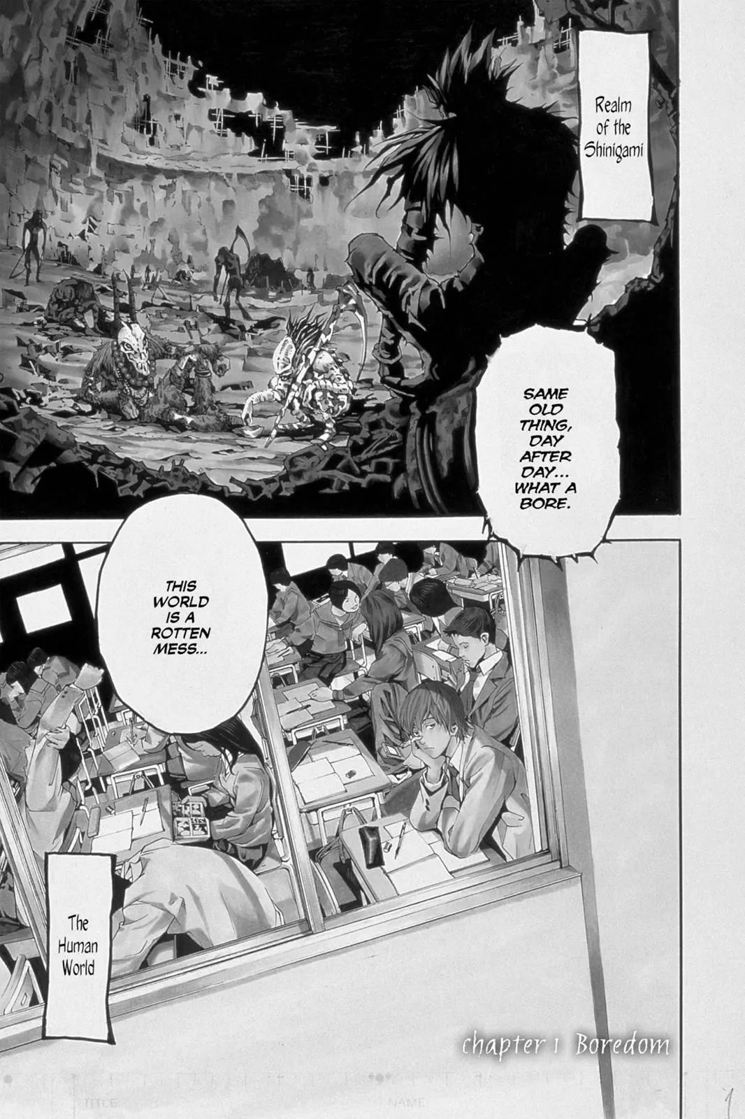 Read Death Note EN Manga Online