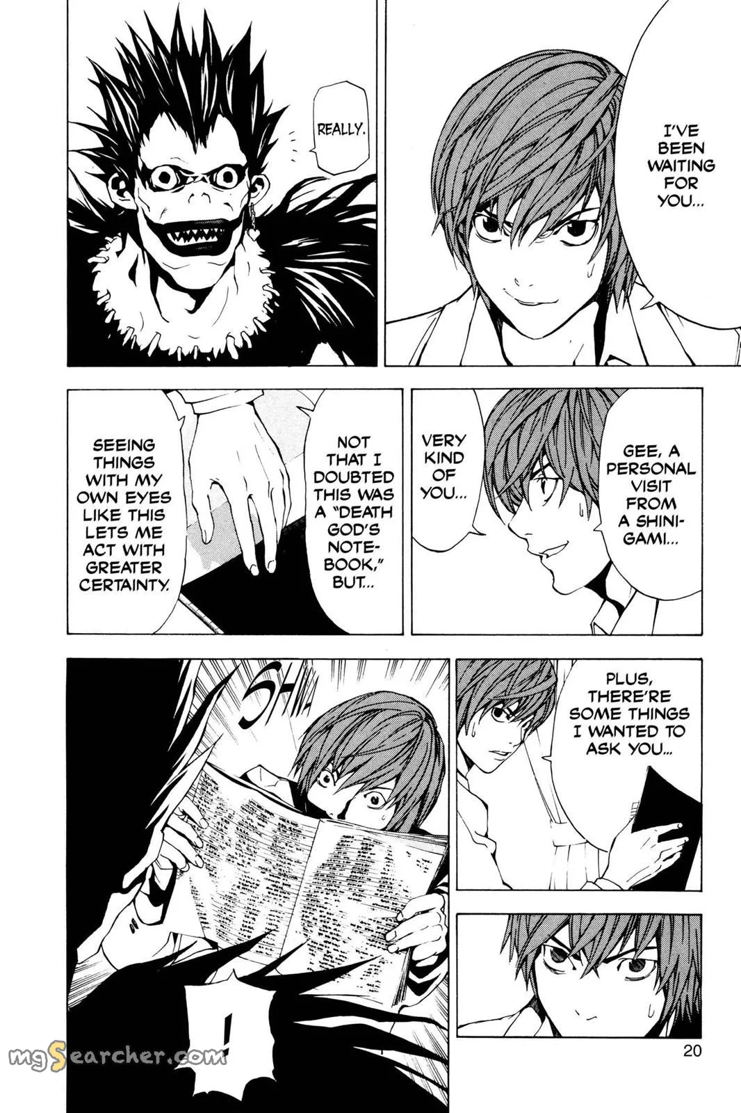 Read Death Note EN Manga Online