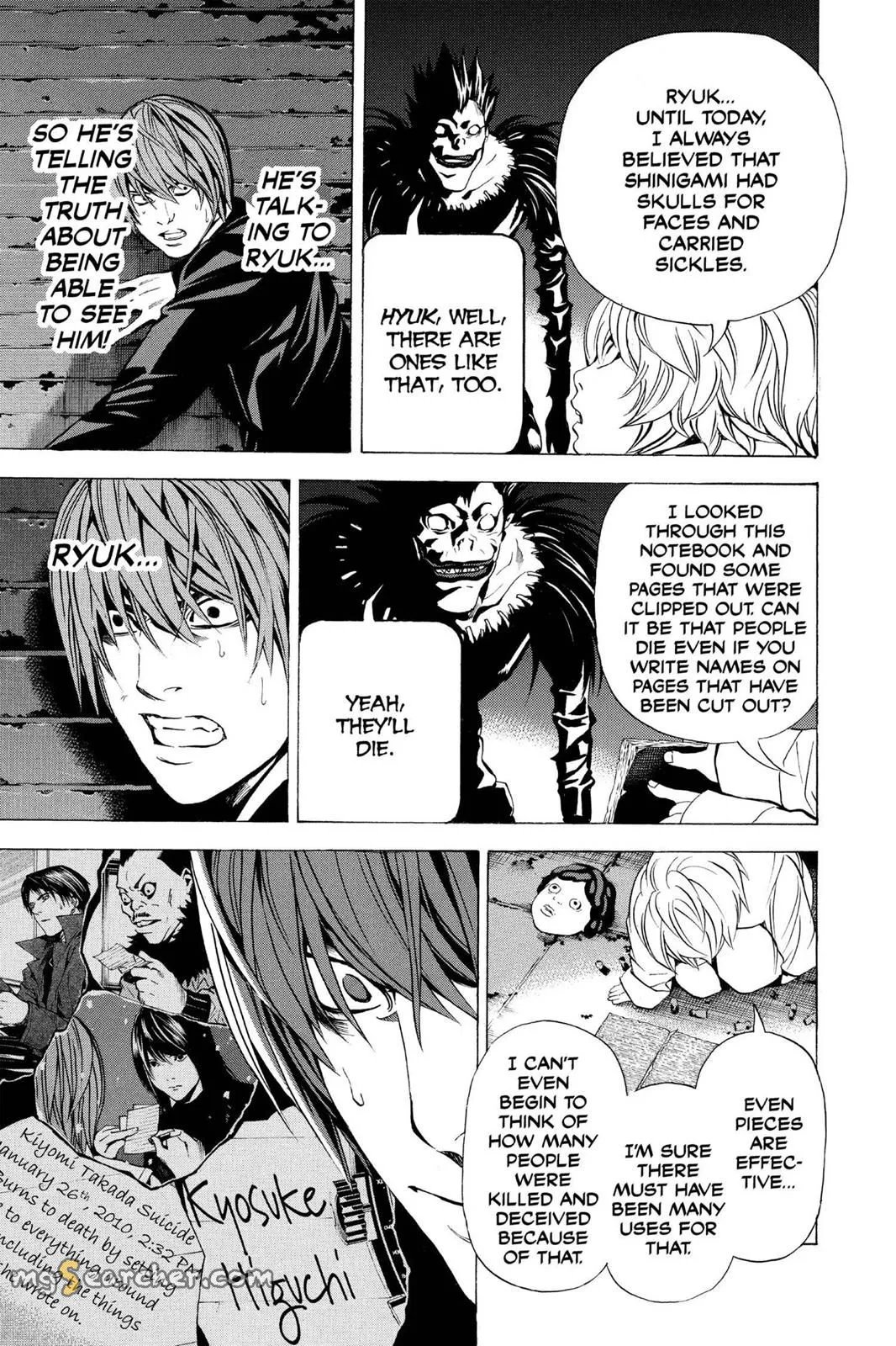 Read Death Note EN Manga Online