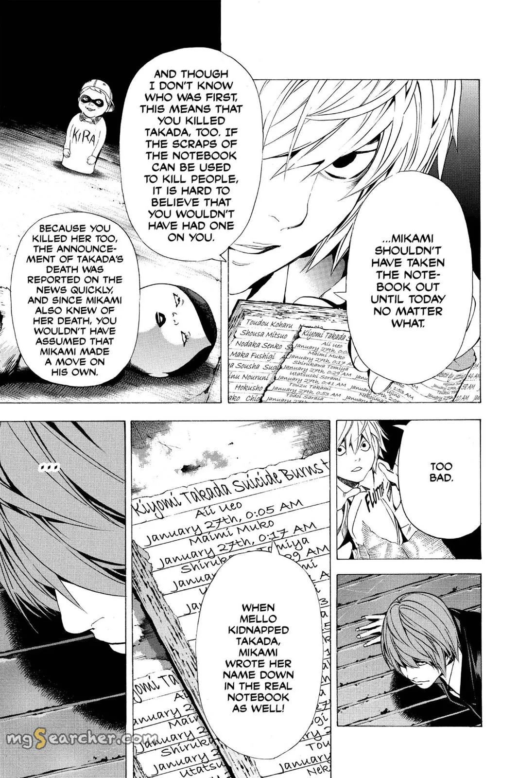 Read Death Note EN Manga Online