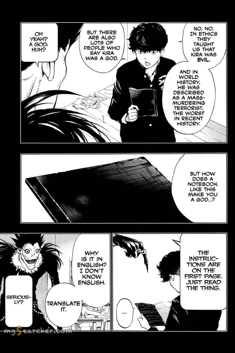 Read Death Note EN Manga Online