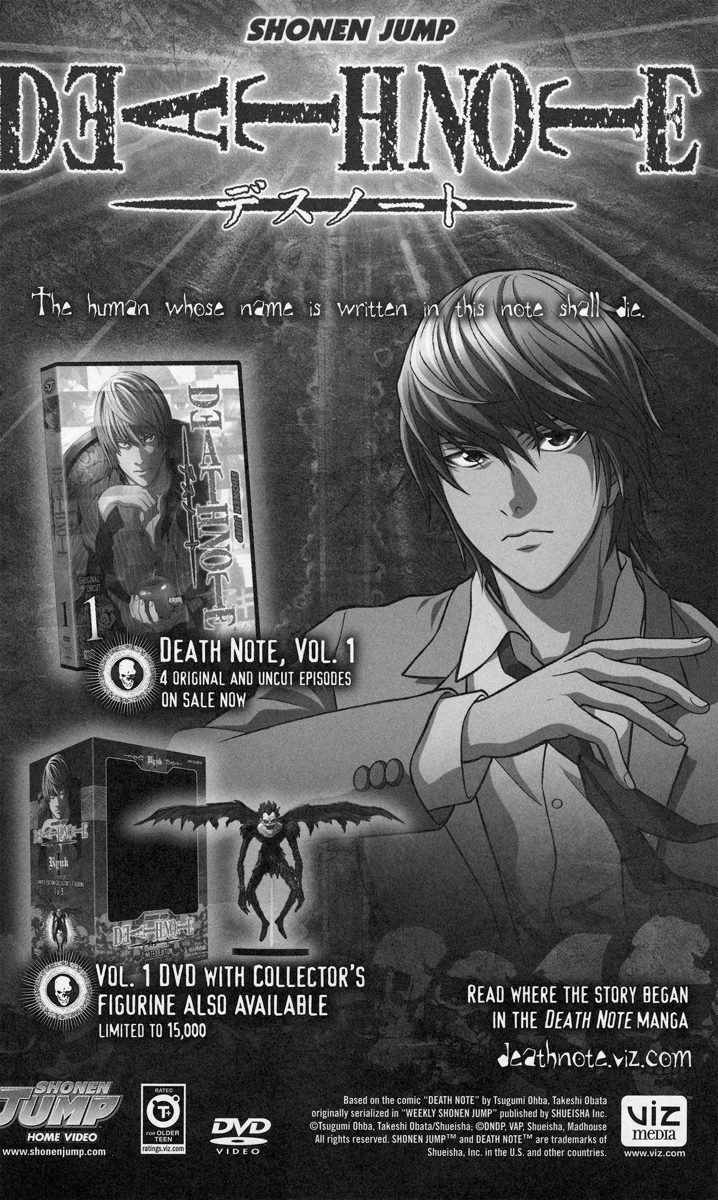 Read Death Note EN Manga Online