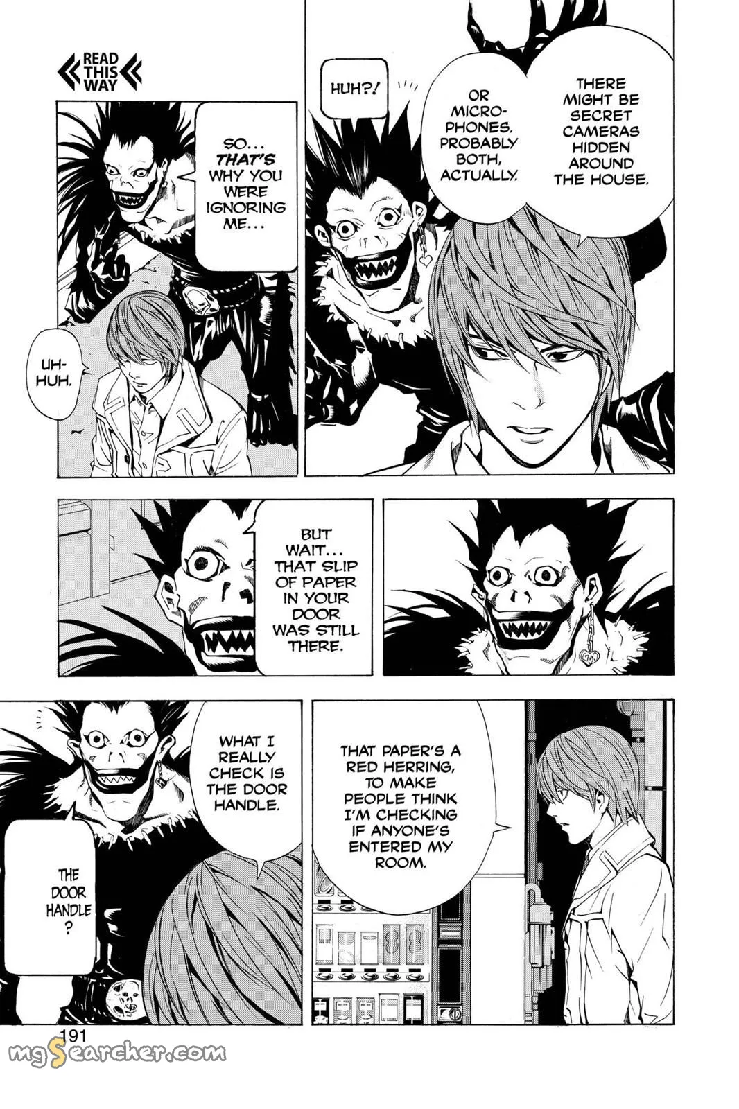Read Death Note EN Manga Online