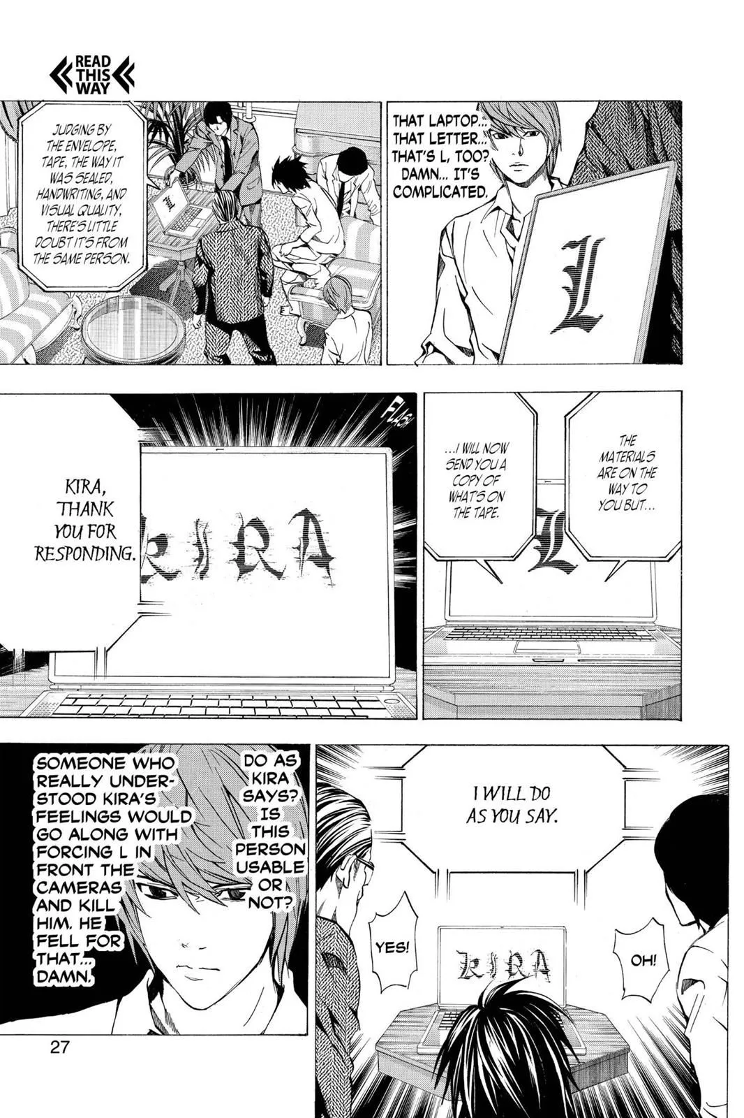 Read Death Note EN Manga Online
