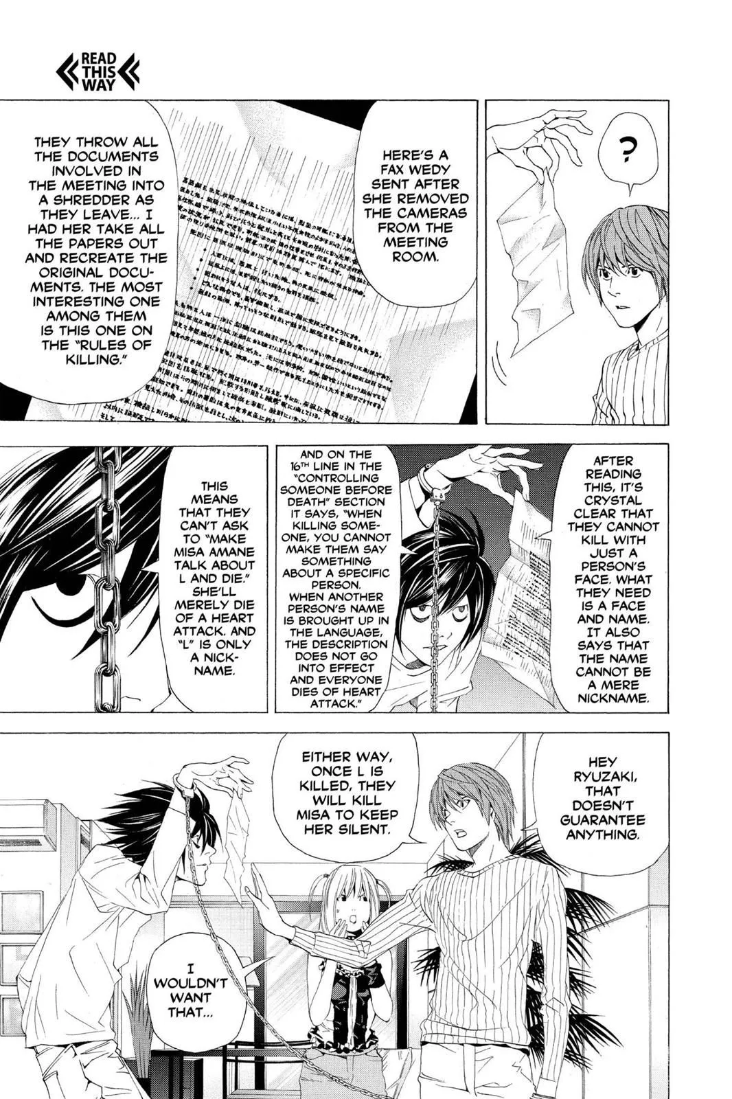 Read Death Note EN Manga Online