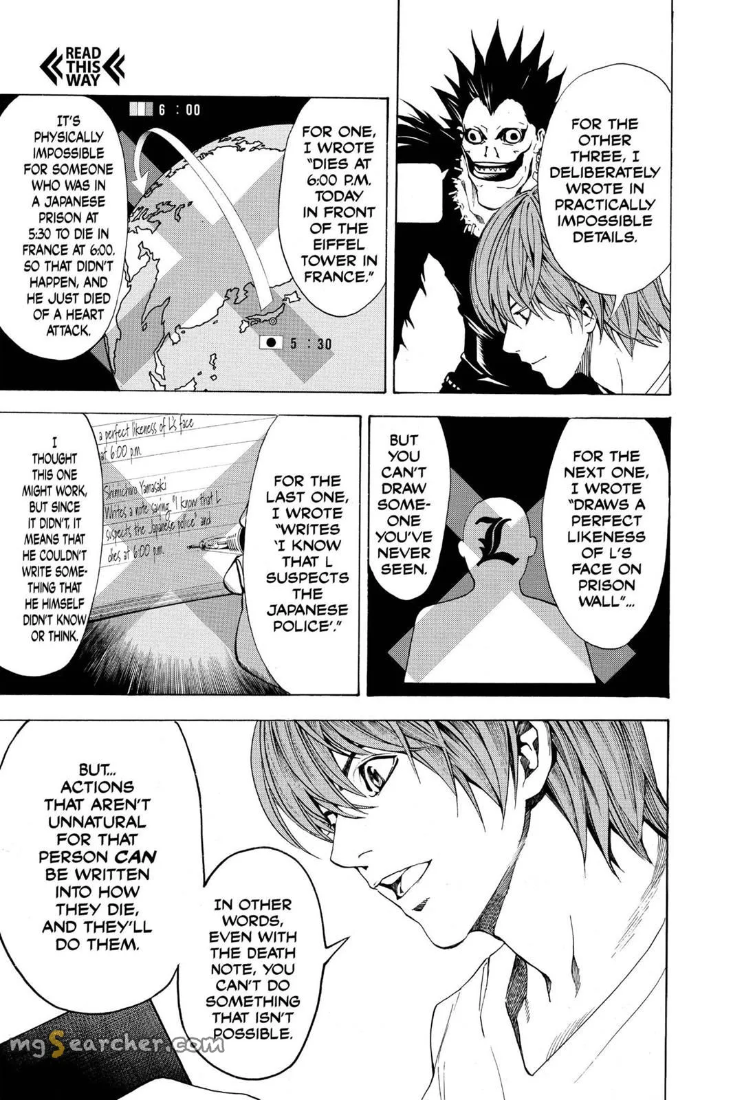 Read Death Note EN Manga Online
