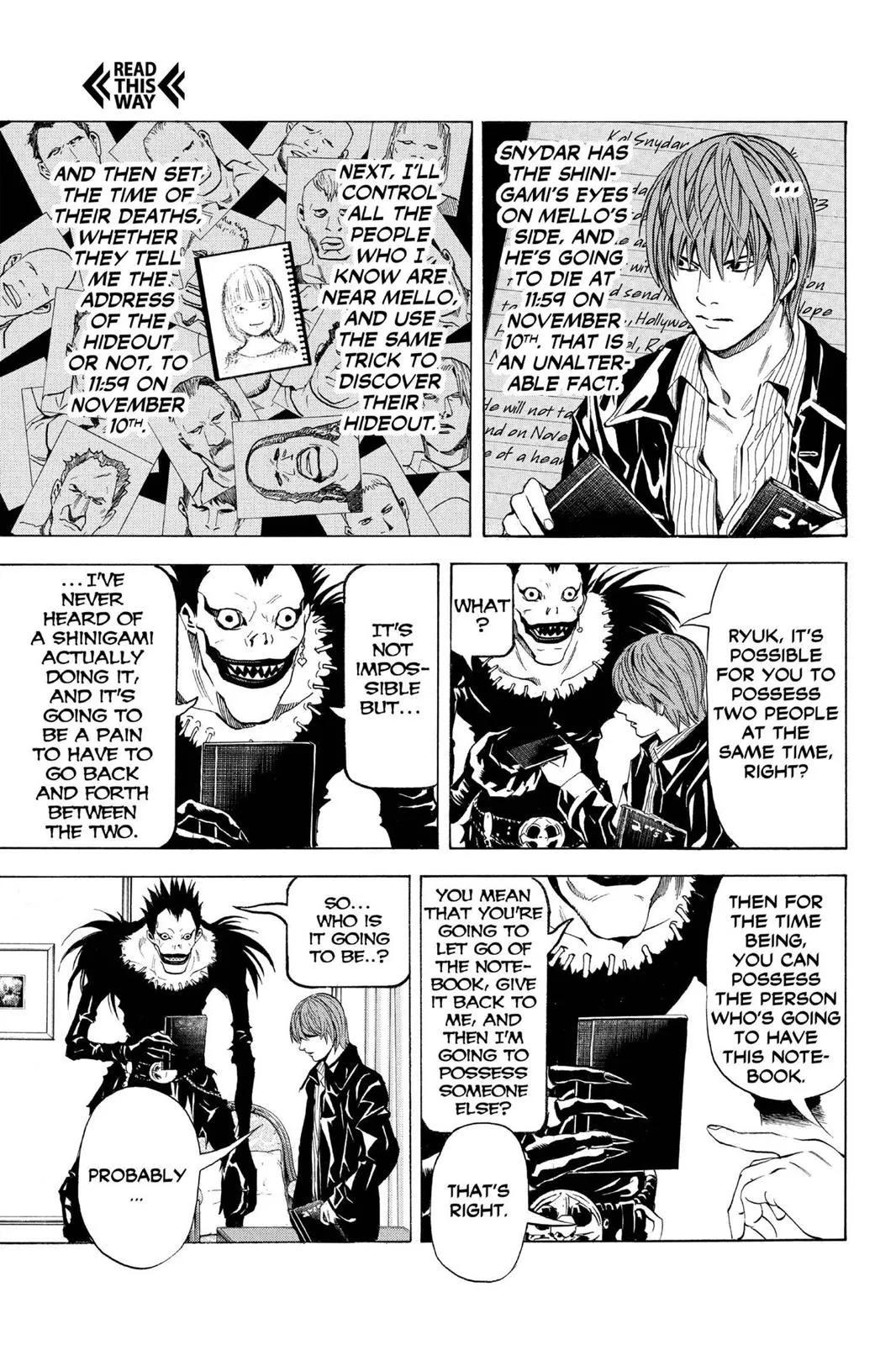 Read Death Note EN Manga Online