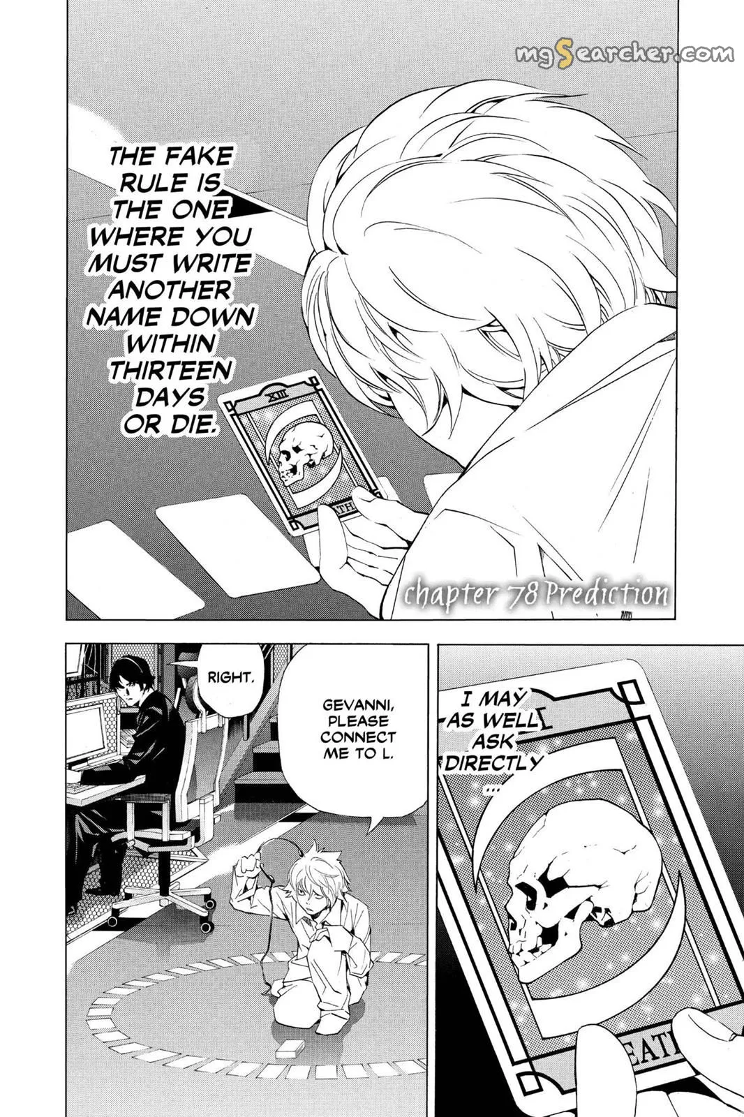 Read Death Note EN Manga Online