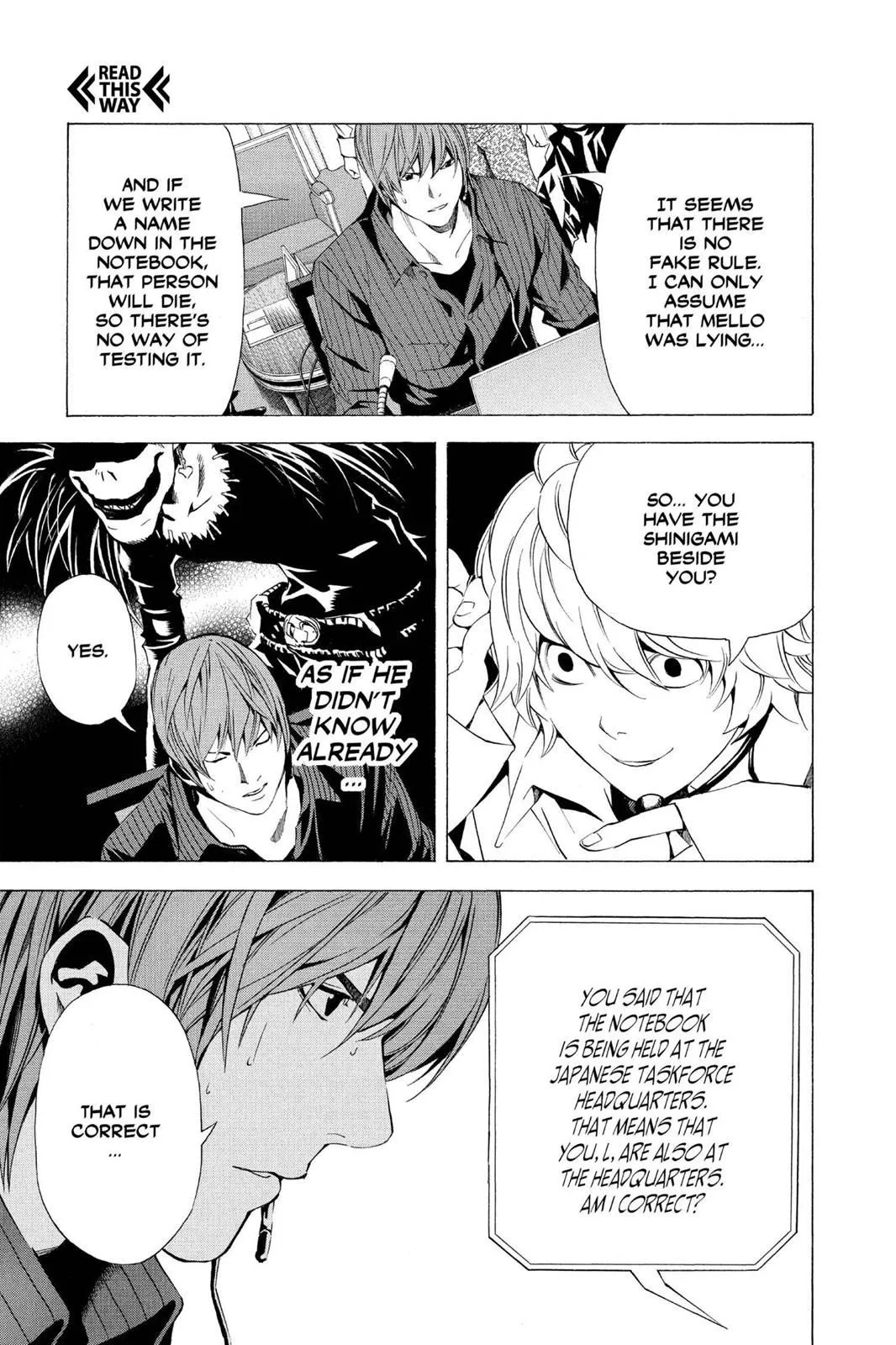 Read Death Note EN Manga Online