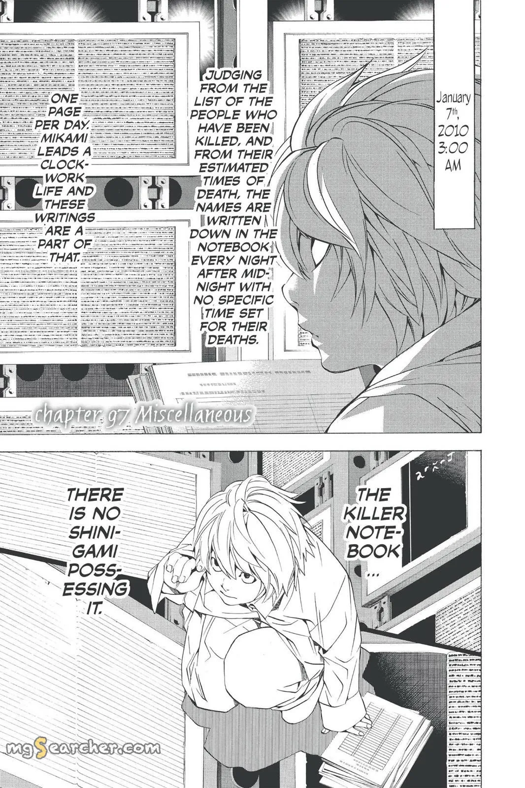 Read Death Note EN Manga Online