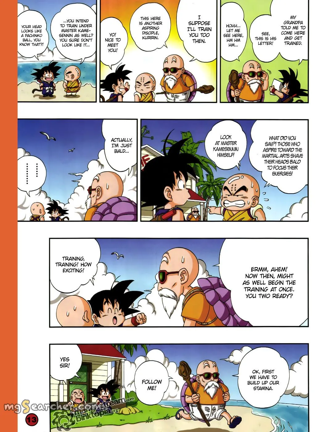 Read Dragon Ball SD EN Manga Online