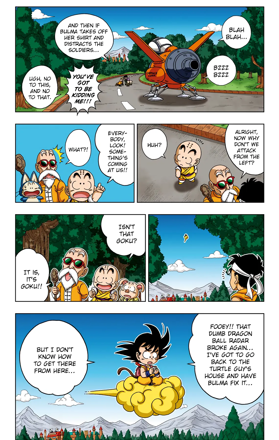 Read Dragon Ball SD EN Manga Online