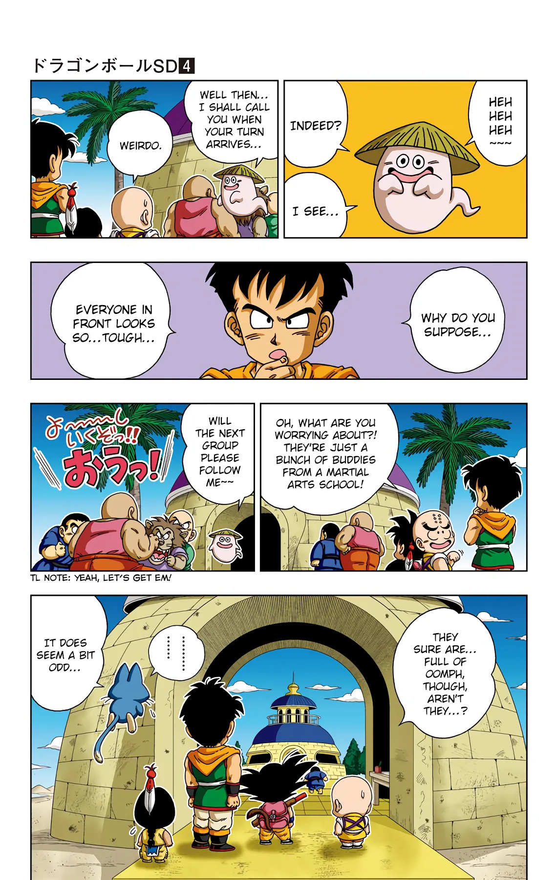 Read Dragon Ball SD EN Manga Online