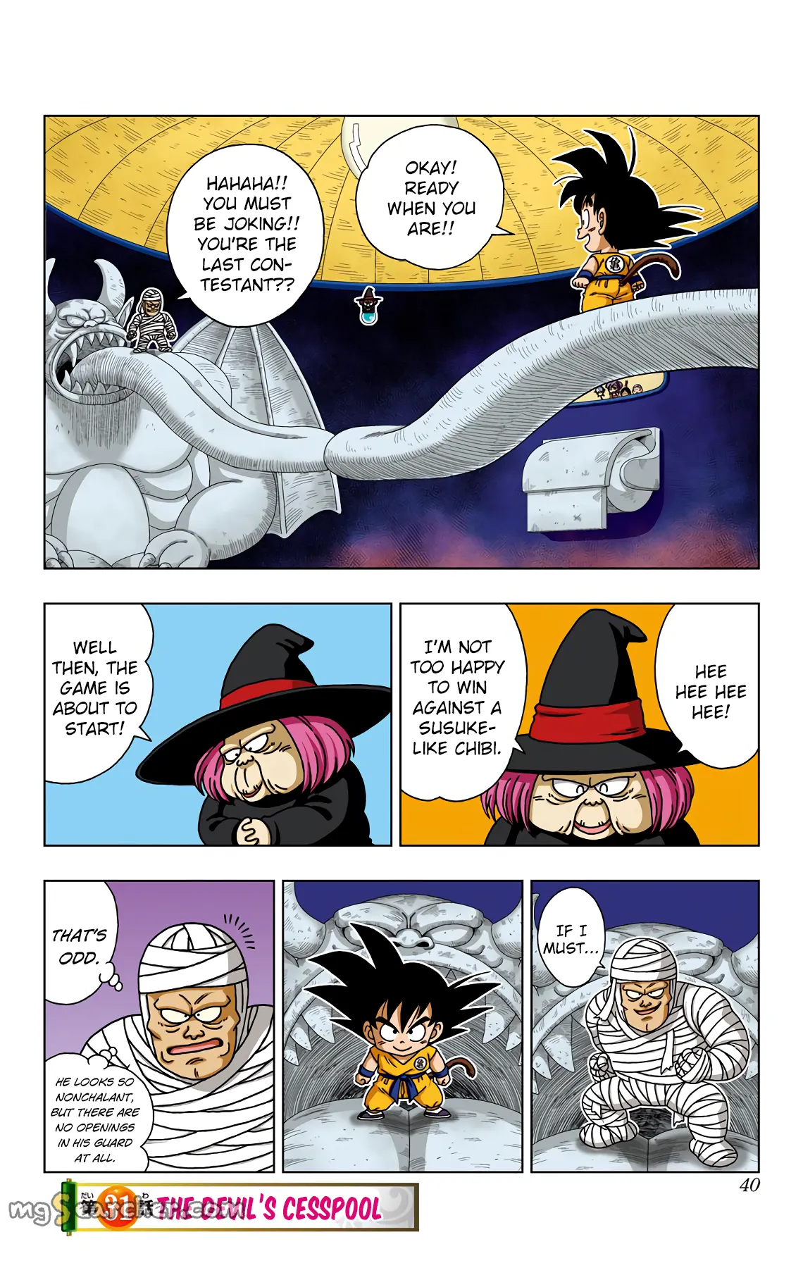 Read Dragon Ball SD EN Manga Online